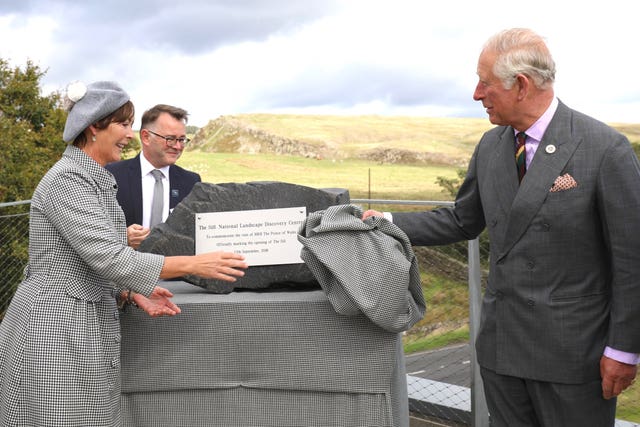 Royal visit to Northumberland
