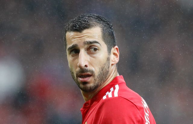 Henrikh Mkhitaryan did not feature in the squad for Manchester United