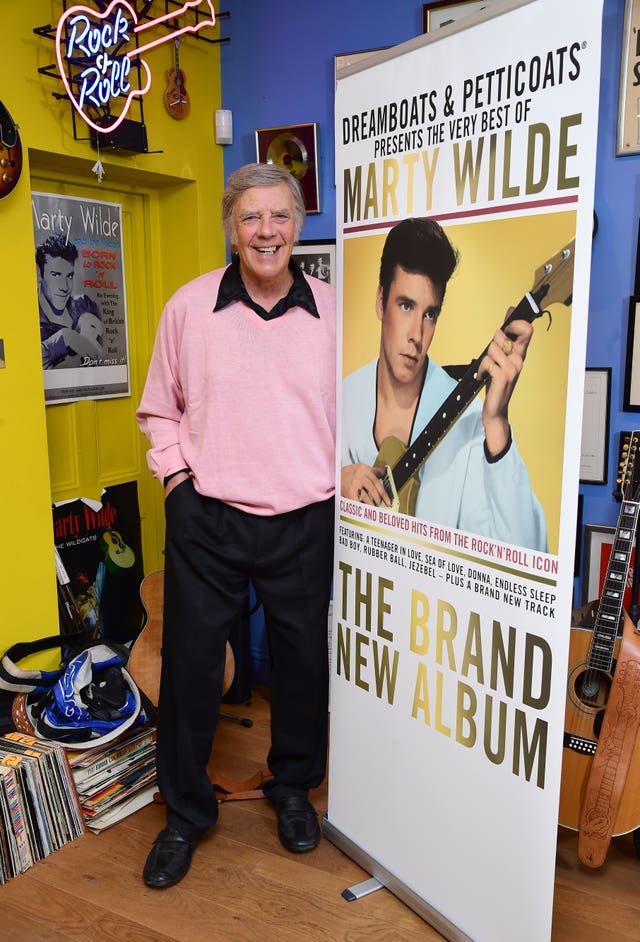 Marty Wilde celebrates 80th birthday