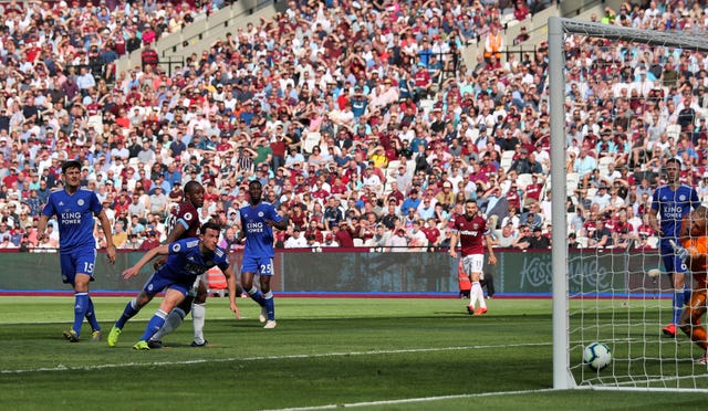 Michail Antonio headed the opener for the home side 