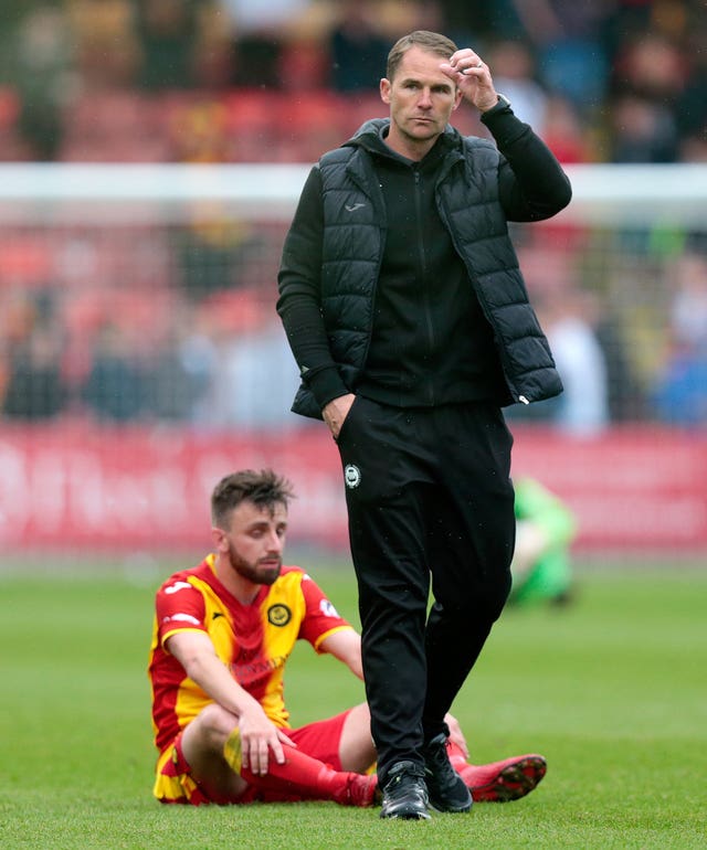 Partick Thistle v Livingston – Ladbrokes Premiership Playoffs – Final – Second Leg – Energy Check Stadium at Firhill