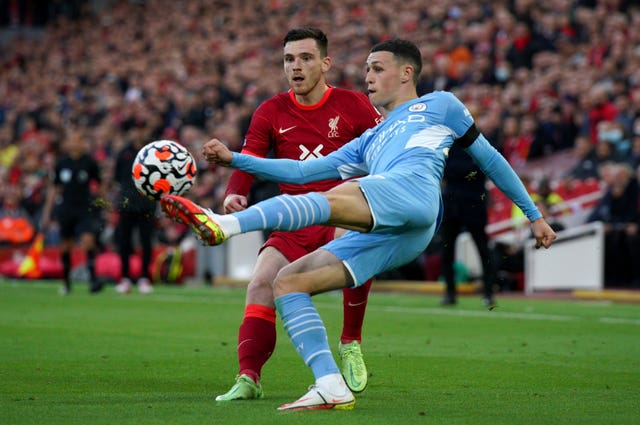 Liverpool are fighting to keep pace with Manchester City