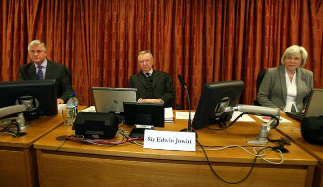 The Robert Hamill inquiry panel in 2009