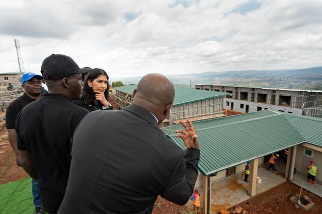 Suella Braverman visit to Rwanda