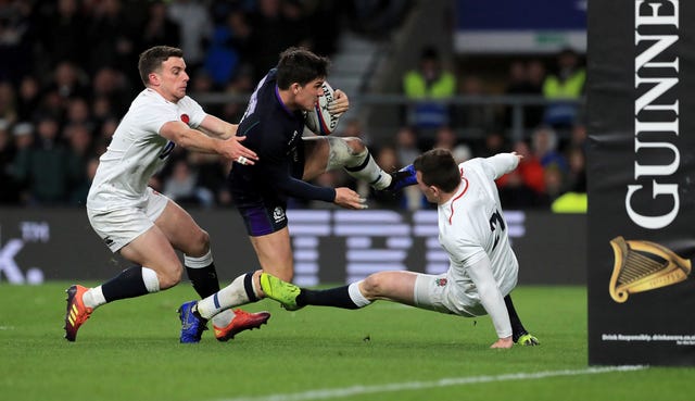 Johnson played a key role as Scotland fought back for a draw against England