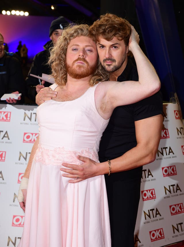 Leigh Francis AKA Keith Lemon and Paddy McGuinness star in The Keith and Paddy Picture Show (Ian West/PA)