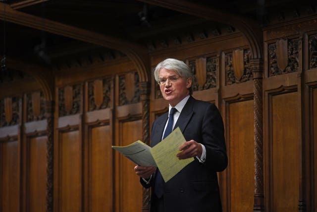 Former Tory international development secretary Andrew Mitchell