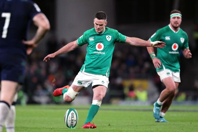 Jonny Sexton is relieved Ireland's win keeps them alive in the Six Nations title race