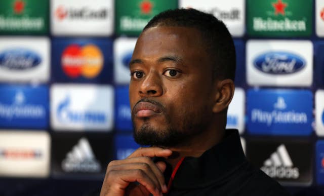 Patrice Evra described Arsenal as 'babies' after the game (Peter Byrne/PA)