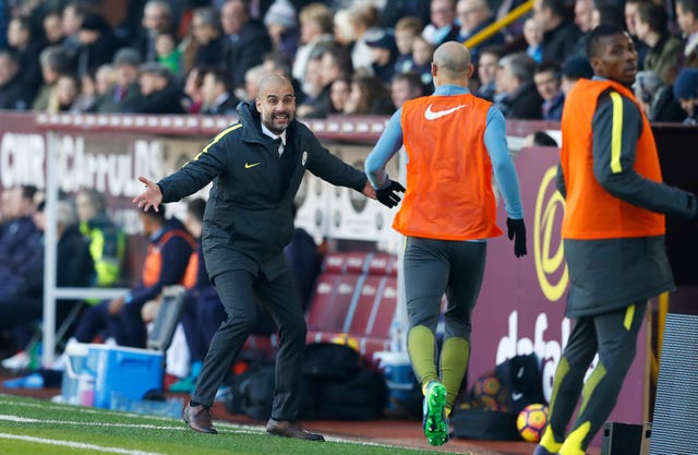 Guardiola and Zabaleta worked together for one year