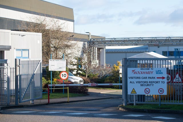 The Wockhardt pharmaceutical manufacturing facility in Wrexham