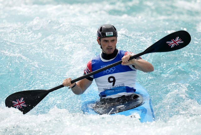 Bradley Forbes-Cryans finished sixth in the K1 canoe slalom