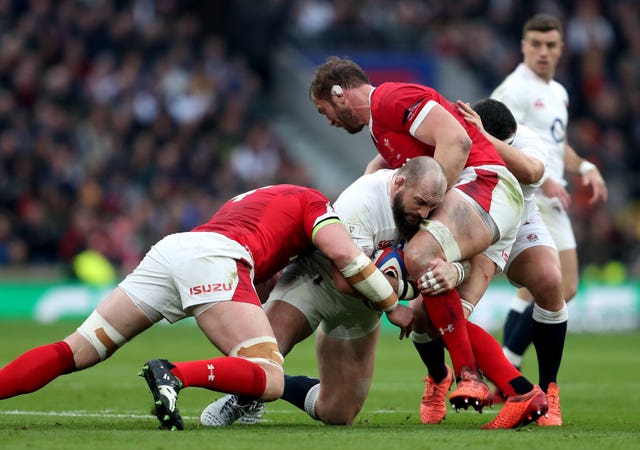 Joe Marler (centre) could be cited 