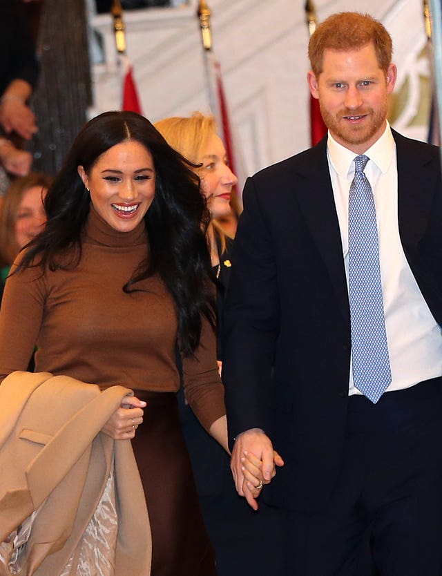 Duke and Duchess of Sussex visit to Canada House