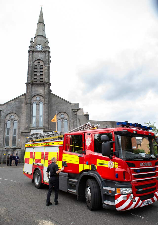 Sikh temple fire