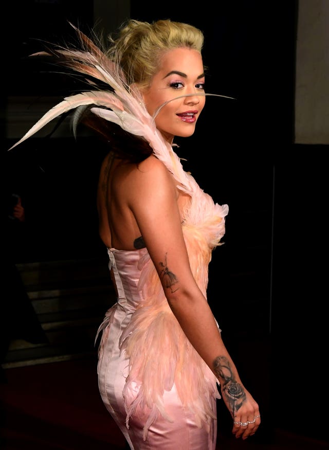 Rita Ora  at the Evening Standard Theatre Awards 2018 – London