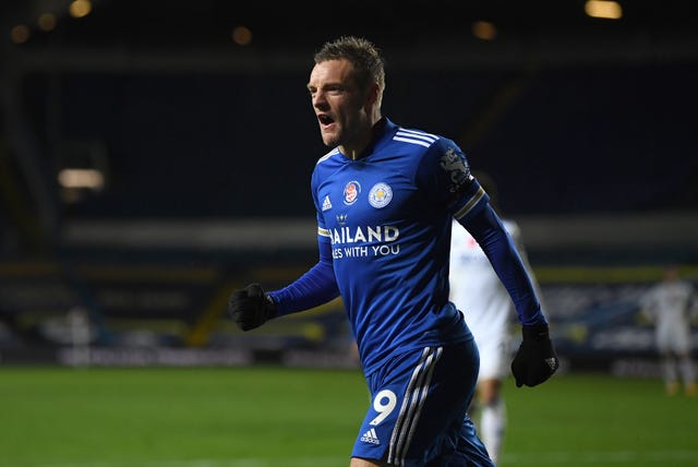 Leicester's Jamie Vardy has scored seven goals in 11 appearances against Leicester