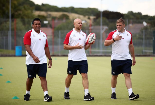Mako Vunipola (left)