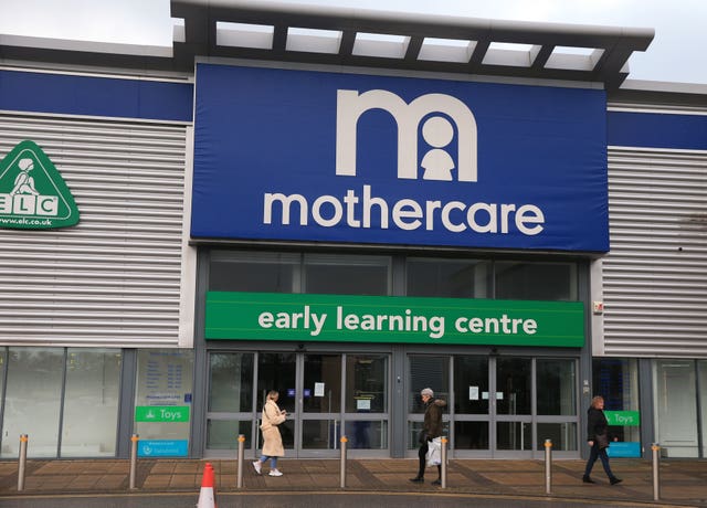Mothercare administration