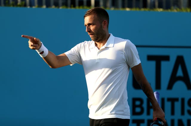 Dan Evans was overlooked for a Wimbledon wild card despite being the best performing Briton in recent weeks