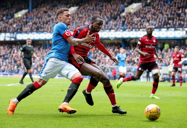 Kamara (right) cost Gers just £50,000 when he signed from Dundee