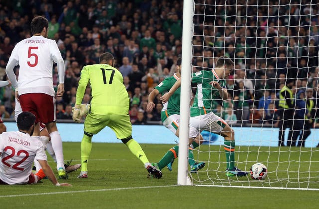 Seamus Coleman scored the last time the Republic of Ireland hosted Georgia 