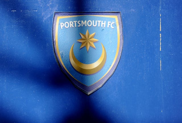 A Portsmouth badge