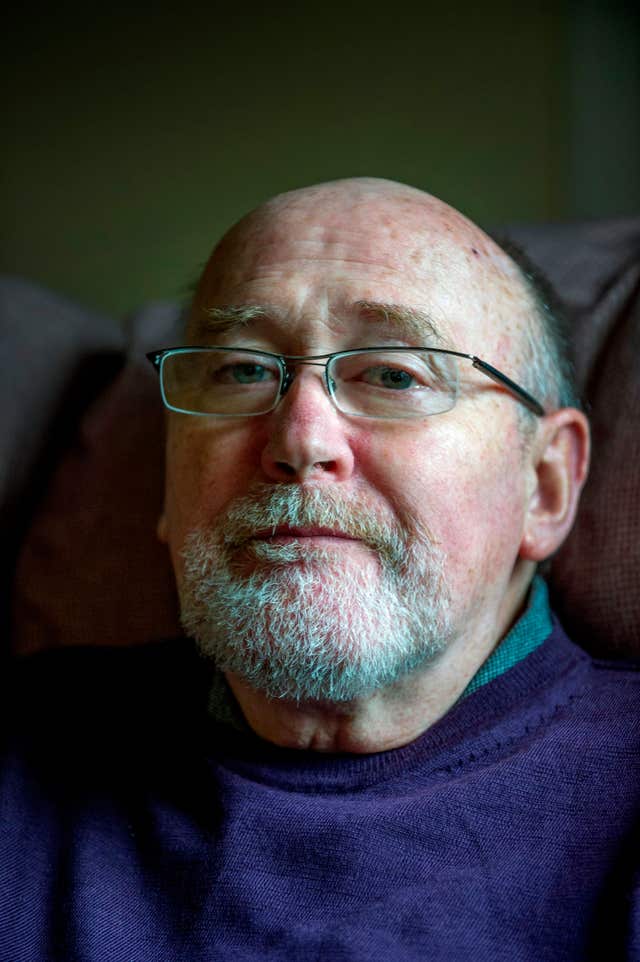 Mr Conway suffers from motor neurone disease (Dignity In Dying/PA)
