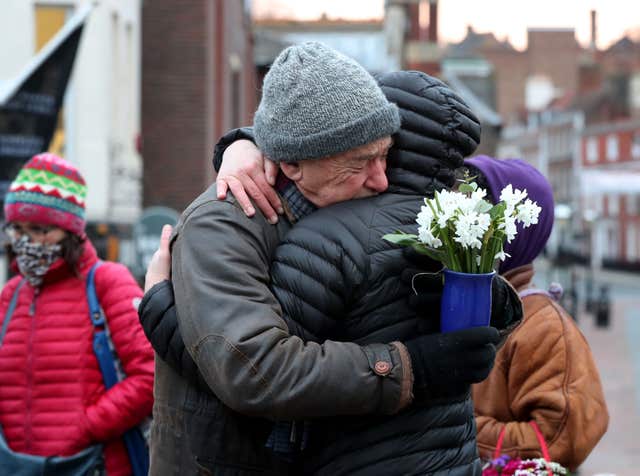 Dirk Campbell said his daughter was " led by her conscience" (Gareth Fuller/PA)