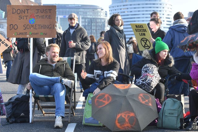 Rebellion Day environmental protest