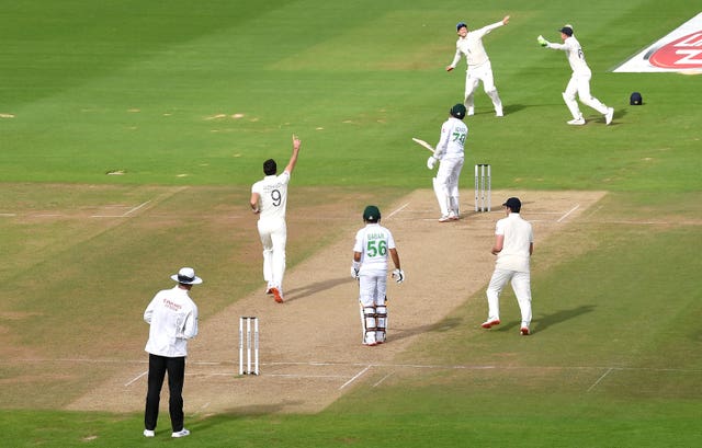 James Anderson removed Azhar Ali to claim his 600th Test wicket