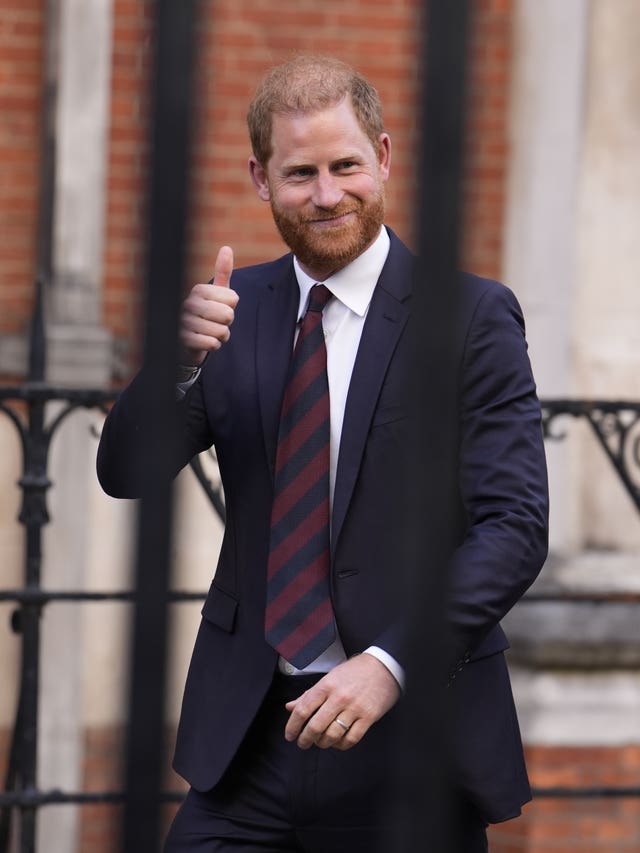 Duke of Sussex court case