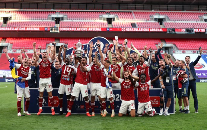 Arsenal v Chelsea – Heads Up FA Cup Final – Wembley Stadium