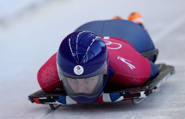 Laura Deas outshone British team-mate Lizzy Yarnold in training on Monday