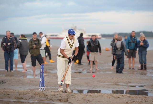 Bramble Bank cricket match