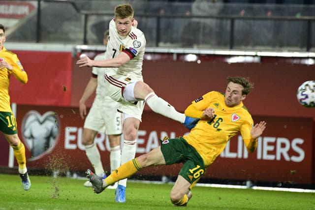 Kevin De Bruyne equalises for Belgium