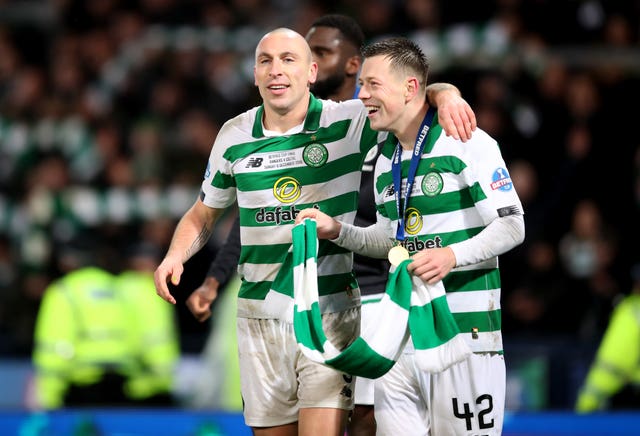 Callum McGregor has talked up Scott Brown's qualities