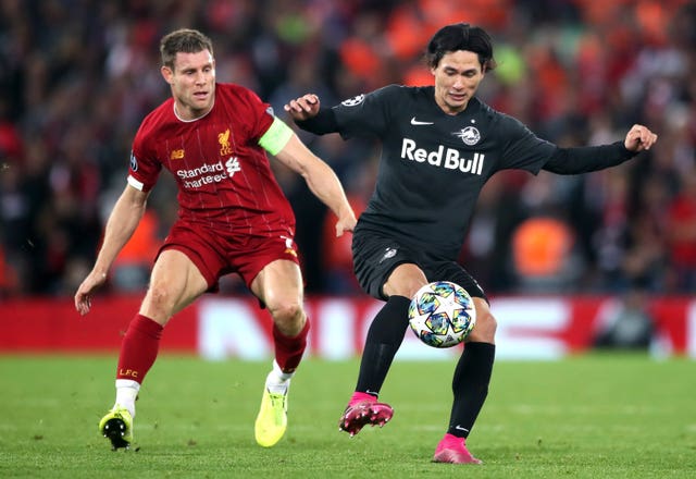 Liverpool v FC Red Bull Salzburg – UEFA Champions League – Group E – Anfield
