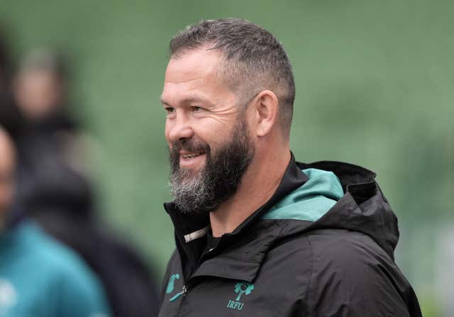 Ireland head coach Andy Farrell