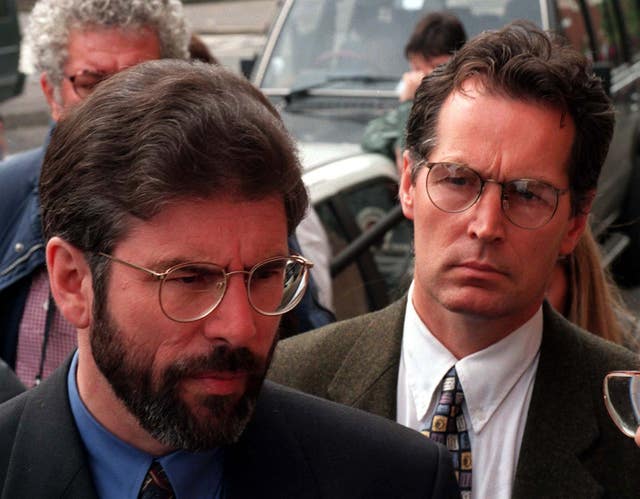 GERRY ADAMS AND GERRY KELLY