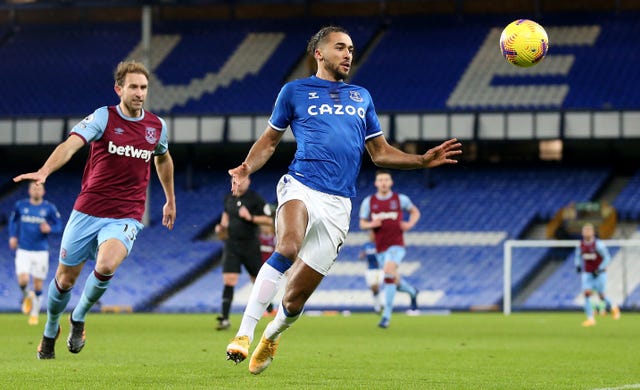 Dominic Calvert-Lewin's goal drought continued