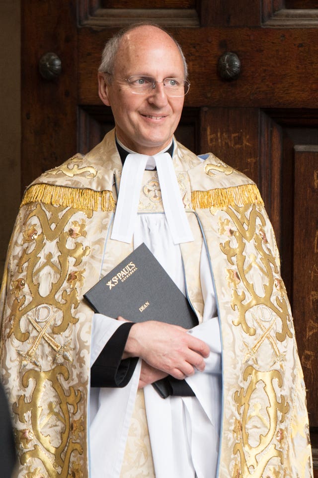 The Dean of St Paul's Cathedral, Dr David Ison has led the Remember Me online memorial project. Ian Gavan/PA Wire