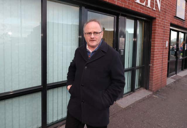 Barry McElduff resigned in January