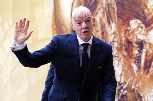 Gianni Infantino file photo