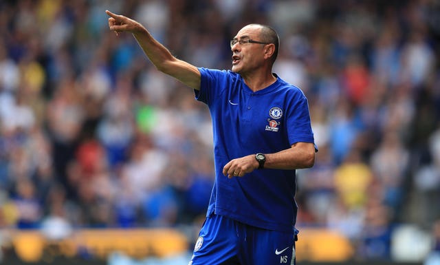 Gianfranco Zola is enjoying working under Maurizio Sarri, pictured