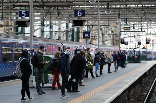 Rail passengers