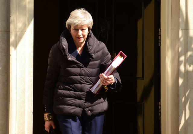 Prime Minister Theresa May (David Mirzoeff/PA)