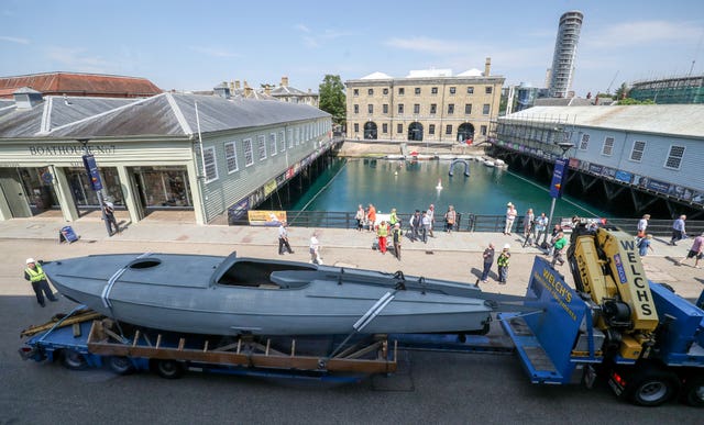 Coastal Motor Boat 4 at Portsmouth Historic Dockyard