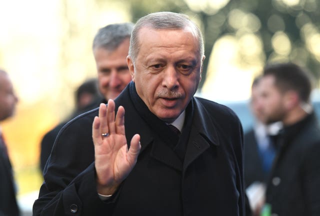 President of Turkey Recep Tayyip Erdogan