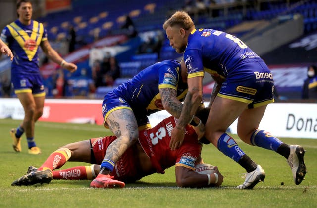 Warrington Wolves v Catalans Dragons – Betfred Super League – Halliwell Jones Stadium